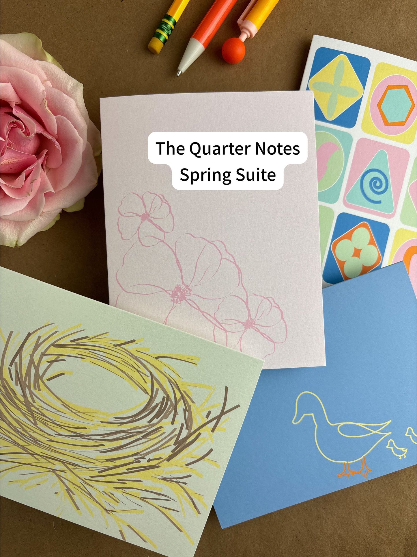 Quarter Notes - Seasonal Note Card Subscription