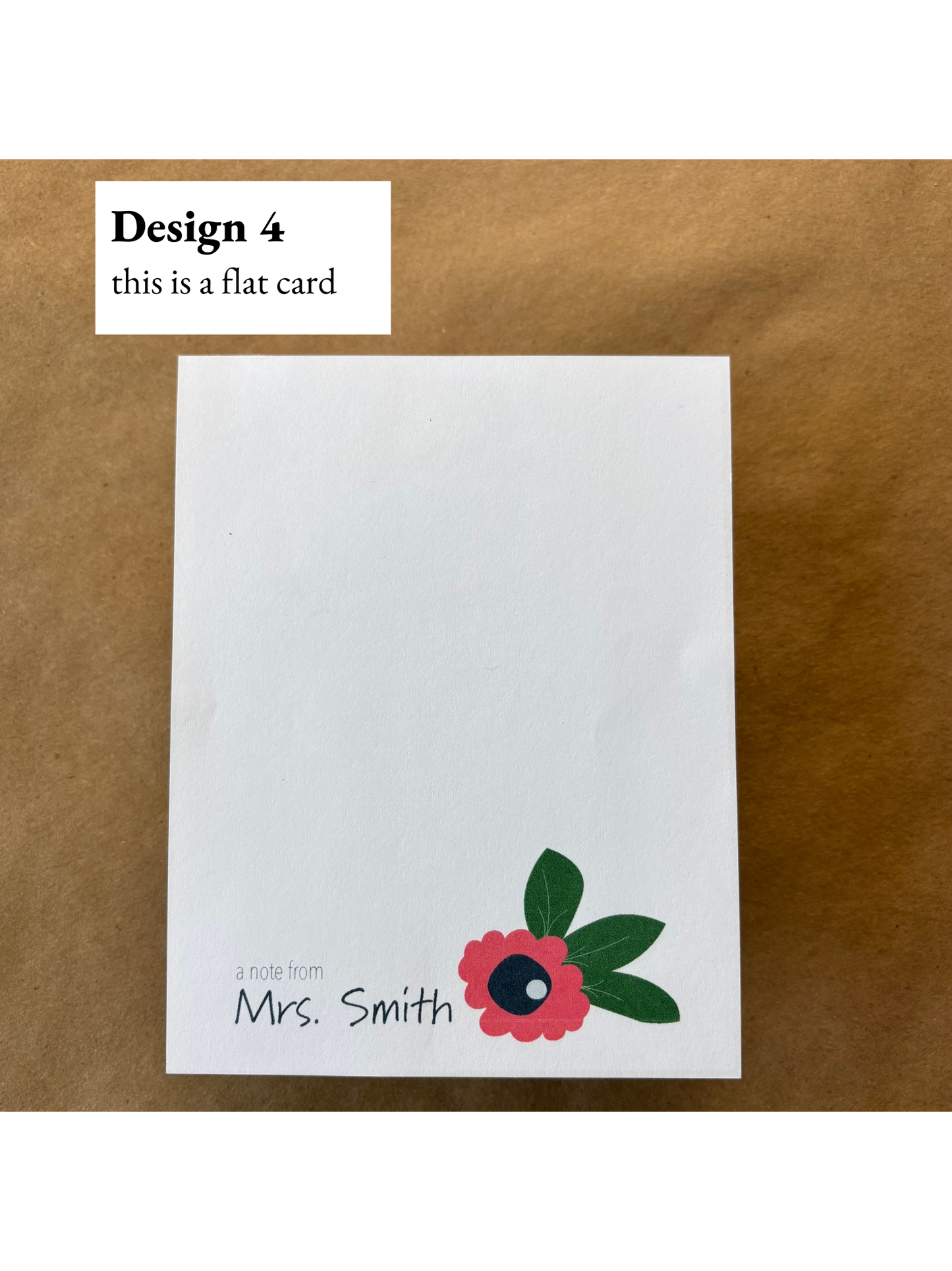 Personalized Note Cards