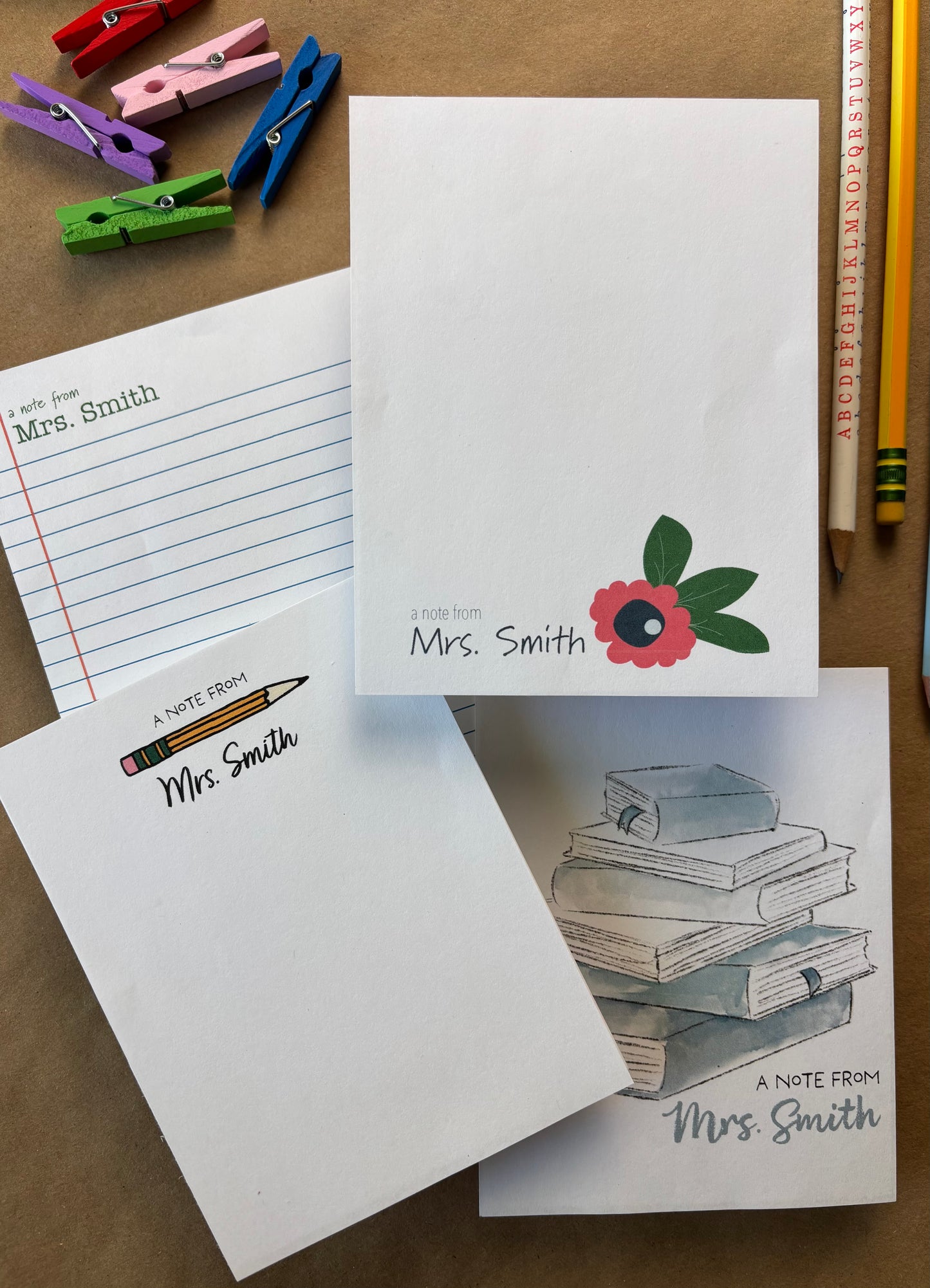 Personalized Note Cards