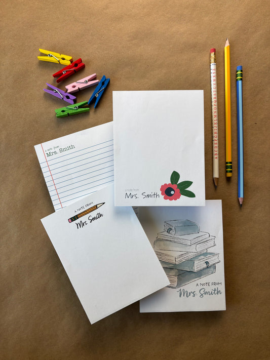 Personalized Note Cards