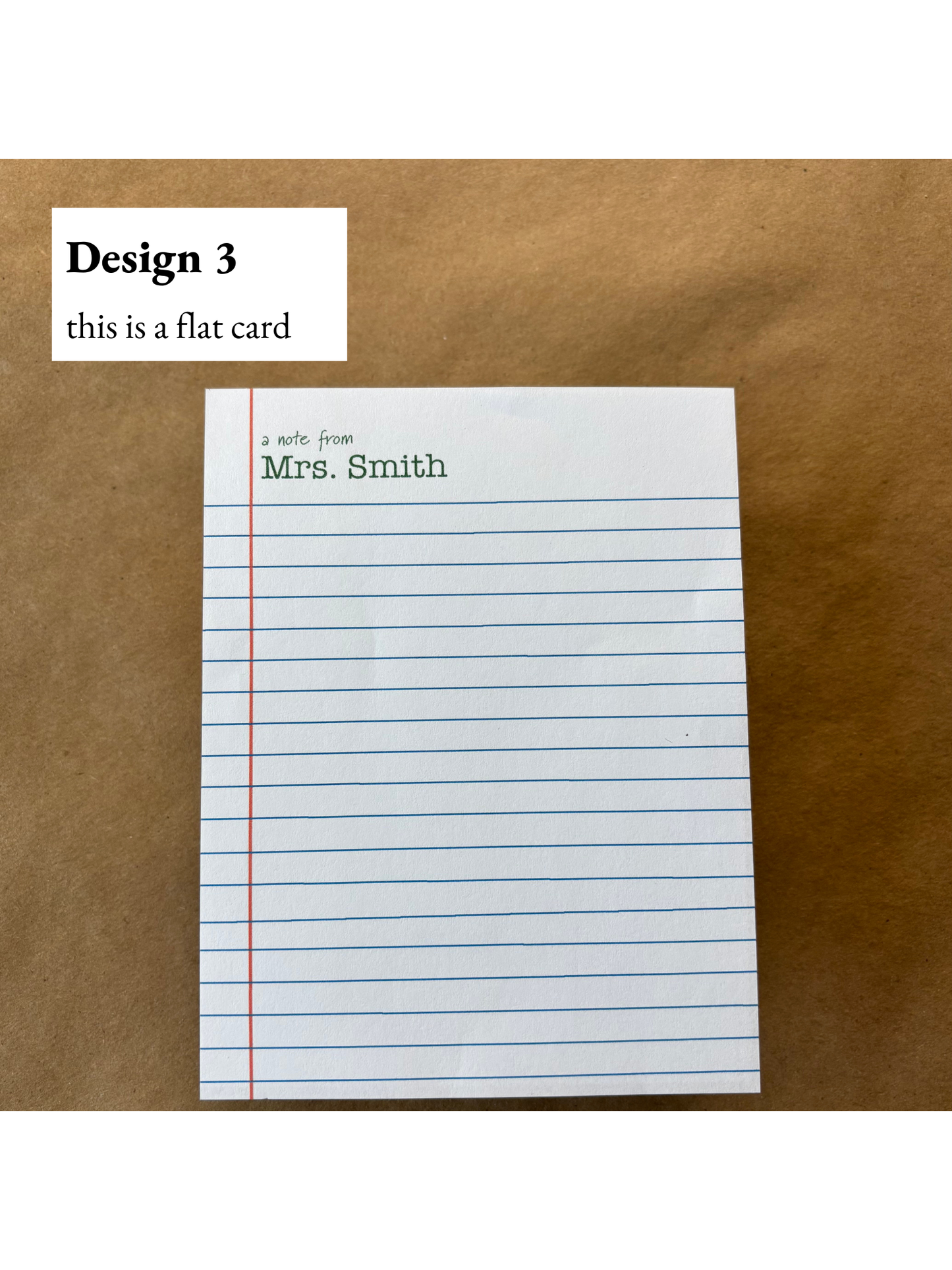 Personalized Note Cards