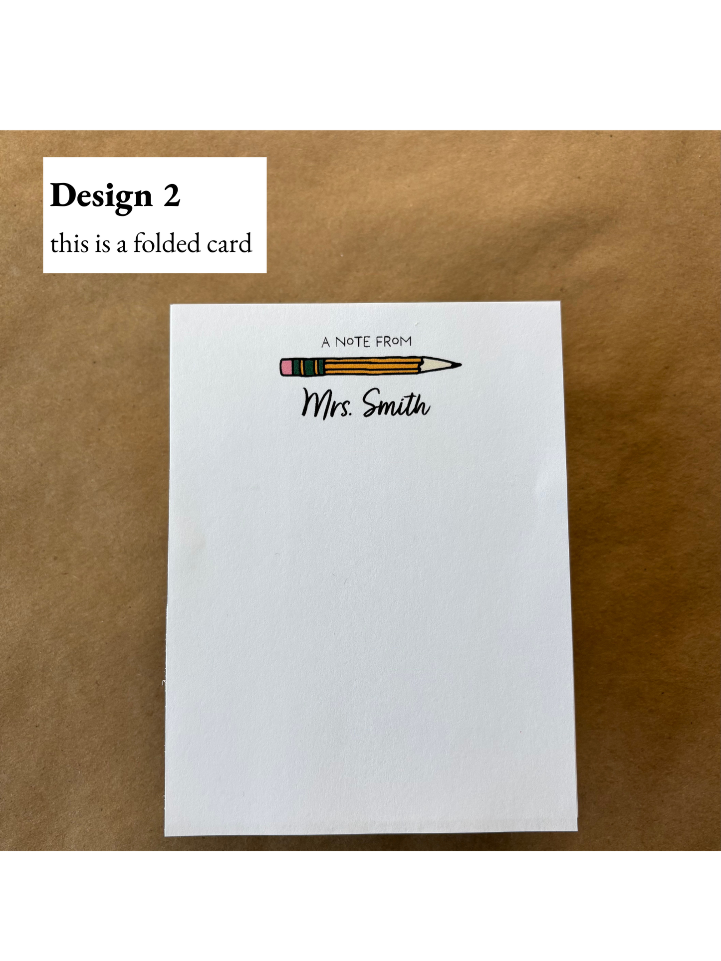 Personalized Note Cards